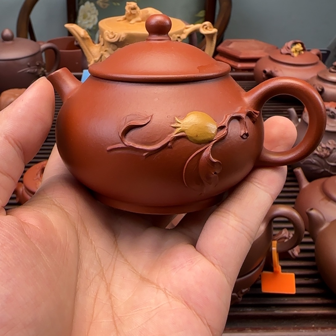 茶盏矮潘多子多福石榴