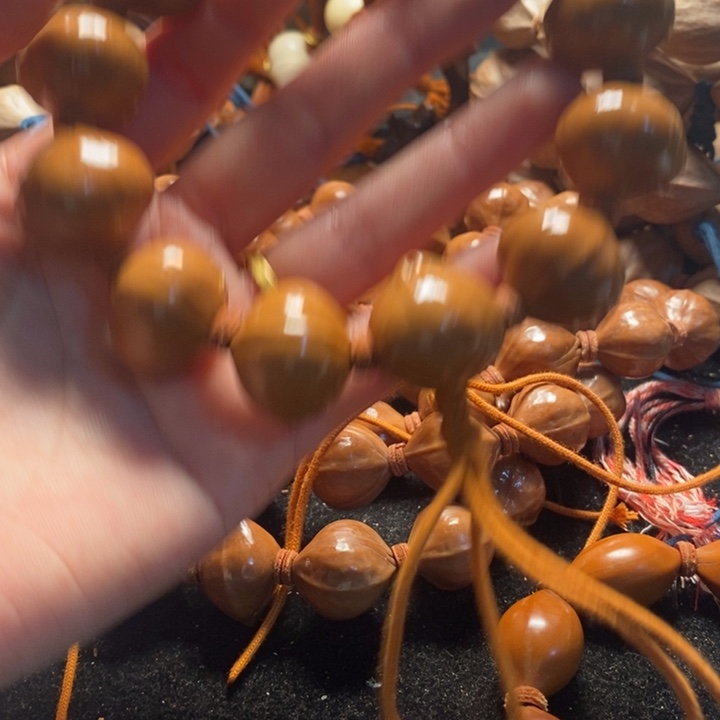 橄榄核手串/手链2.0正圆蜜桃