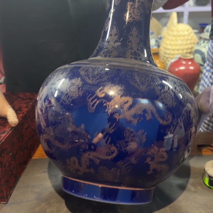 钱***多瓷片拾六家的瓷器瓷器