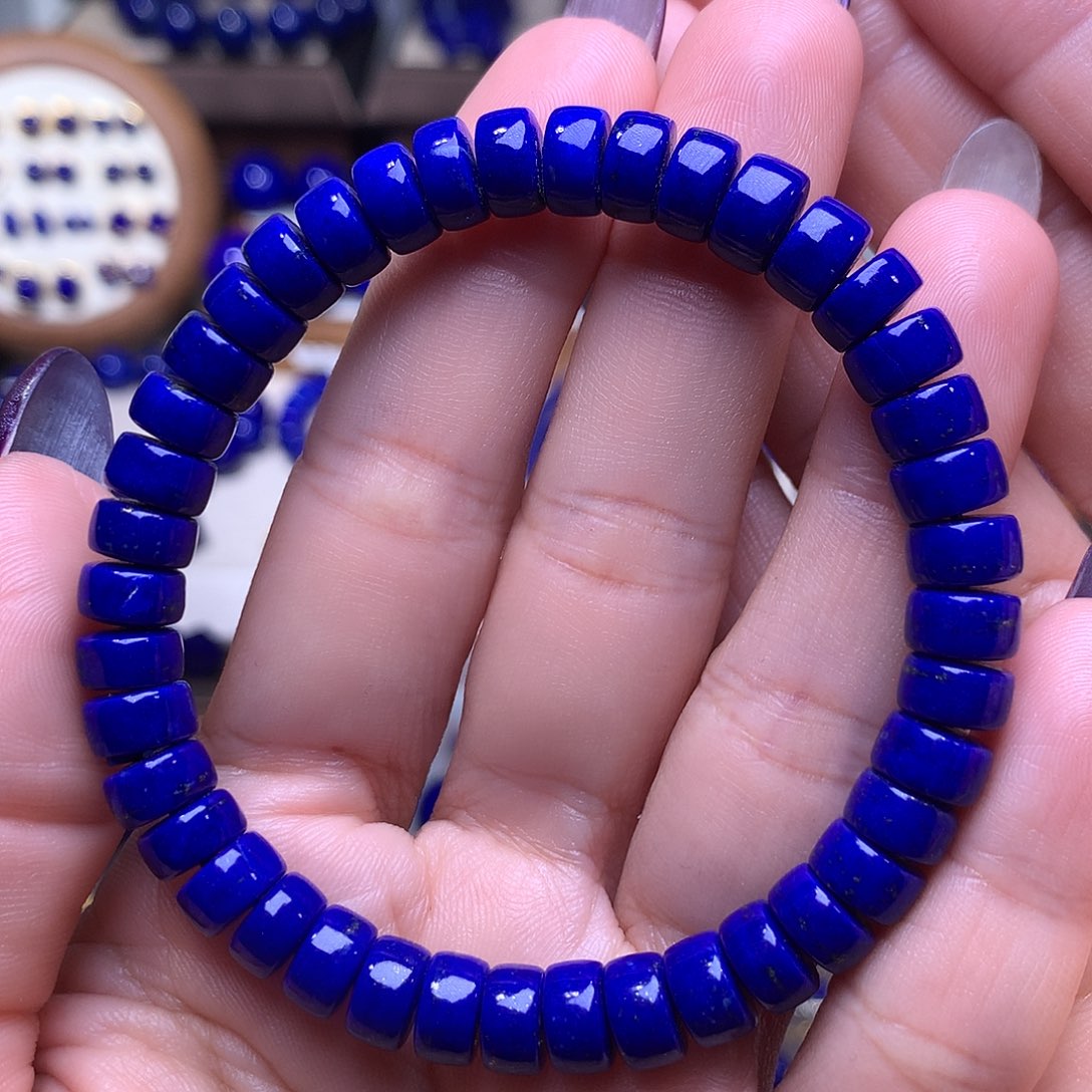 用***2青金石未镶嵌8m精品