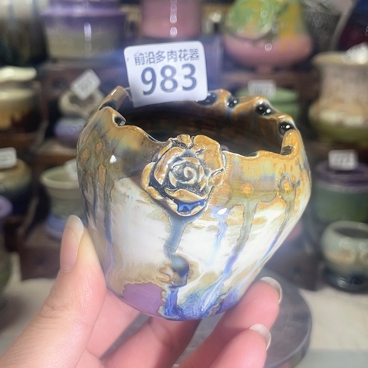 红陶内口径6高度7