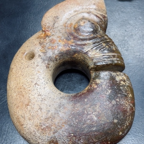 吊坠白玉菩提把件