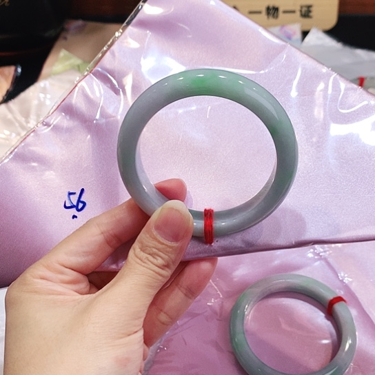 未镶嵌手镯翡翠9号55-56圈