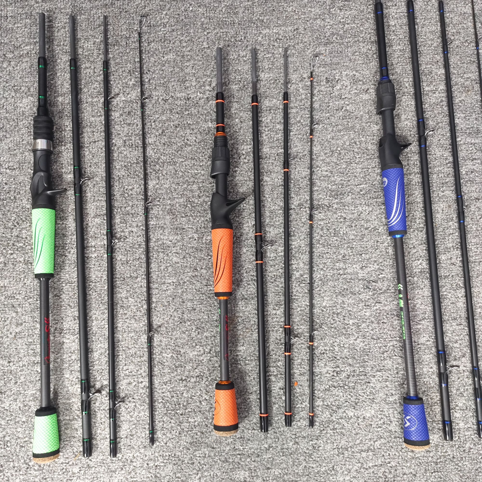 瑕疵尾货处理新手入门鲈鱼四节插节竿路亚竿钓鱼竿