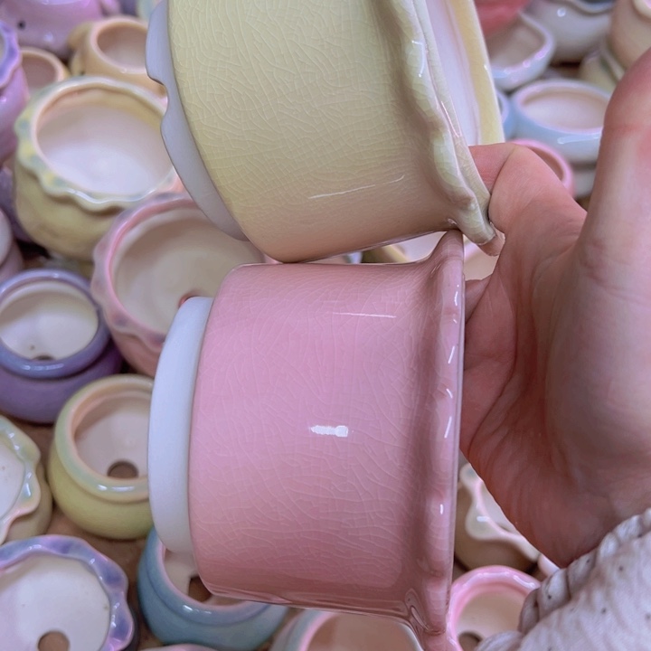 陶瓷花盆当场凑满12包邮