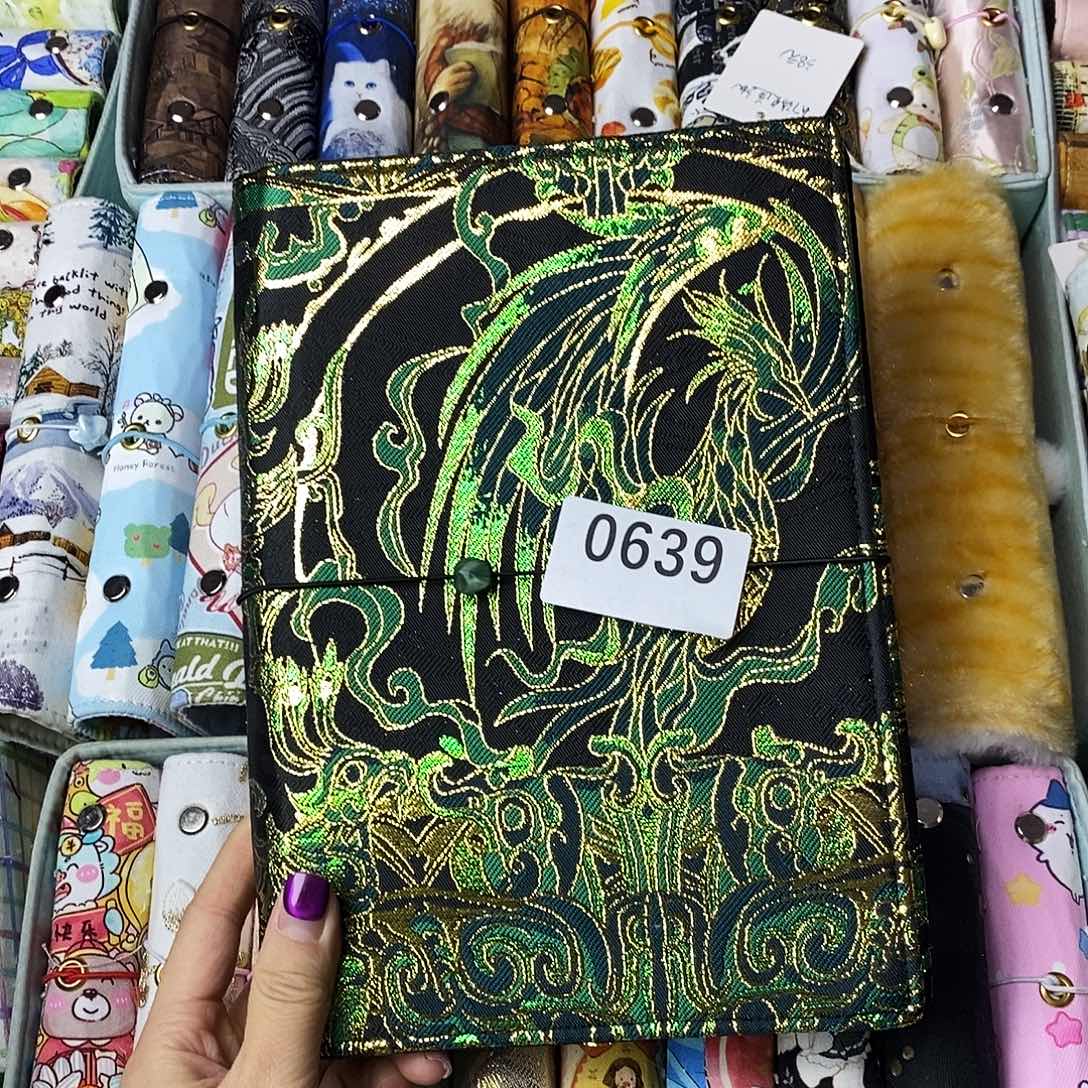 织绣A5活页不送纸639