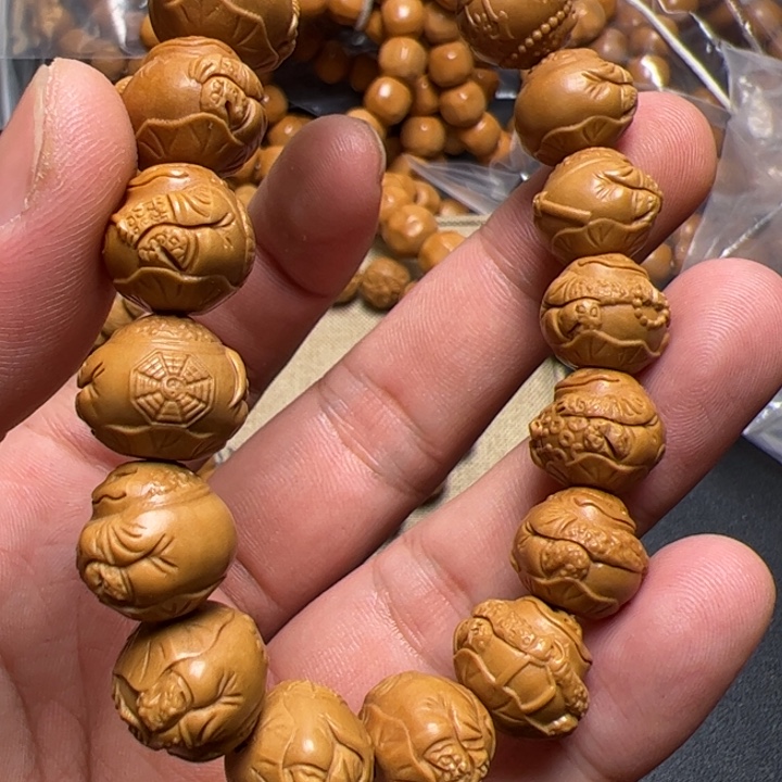 猴头核桃手串咯来咯