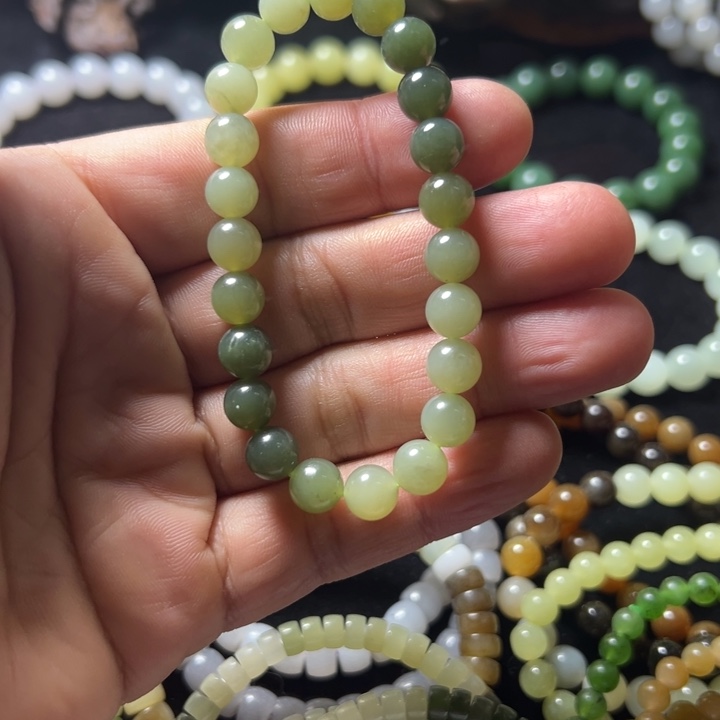 和田玉（糖玉）未镶嵌手链