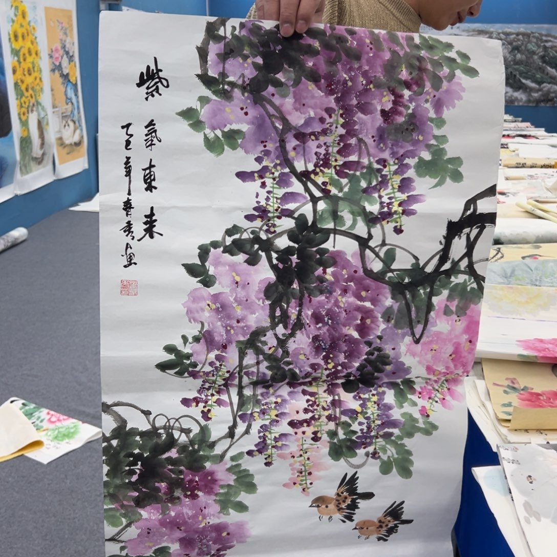 国画国画纯手绘作品