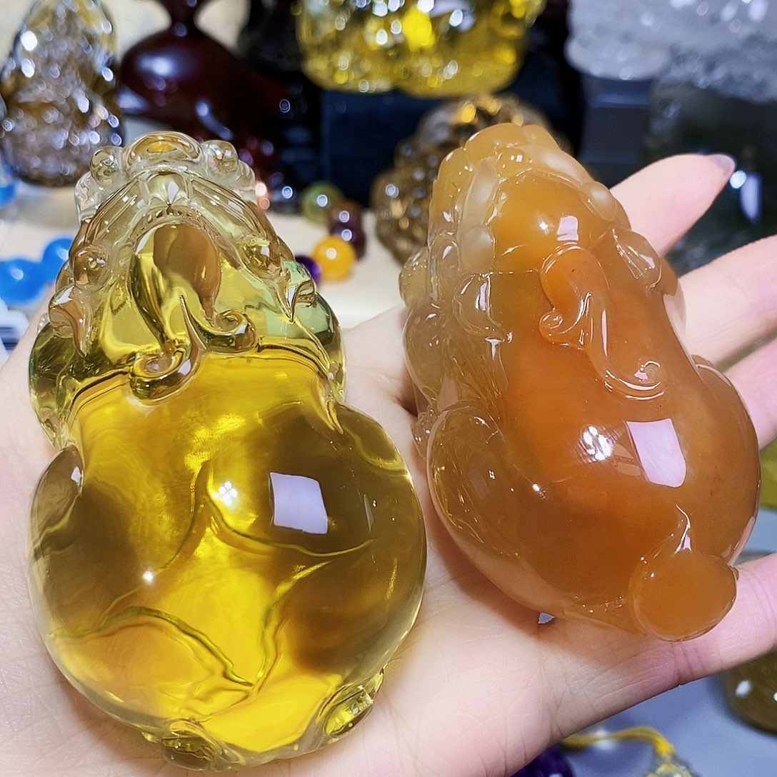 水晶漂亮把件未镶嵌水晶