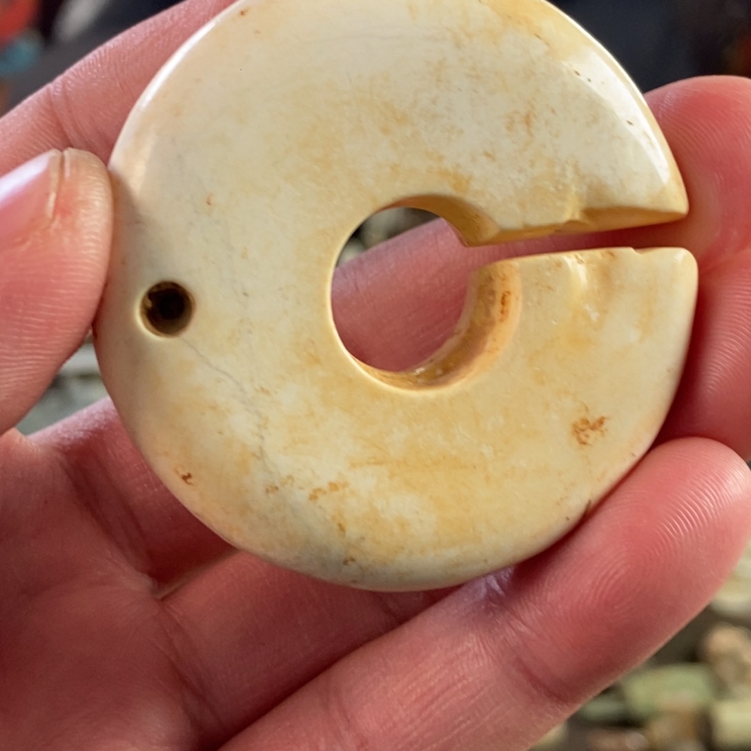 和田玉挂件未镶嵌葛*硕