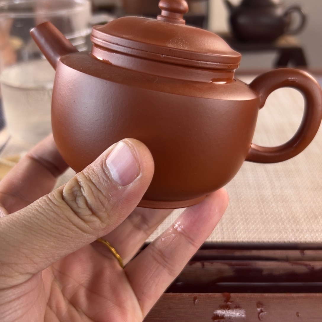 紫砂微瑕茶壶无礼盒无证书