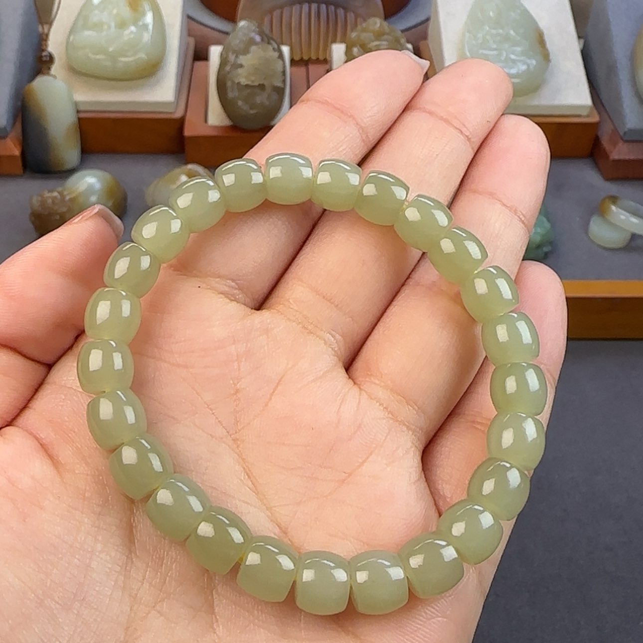 【闪购商品】和田玉手串未镶嵌