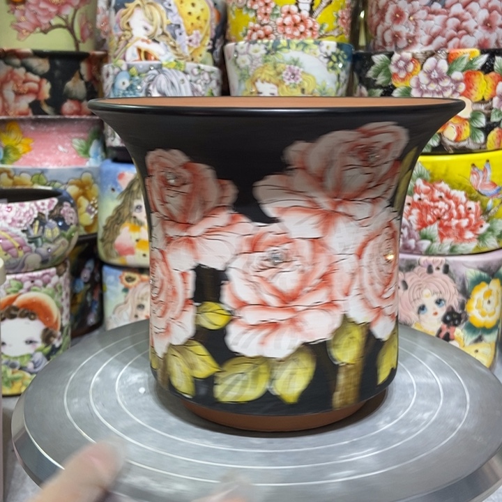 景德镇艺术手绘作品