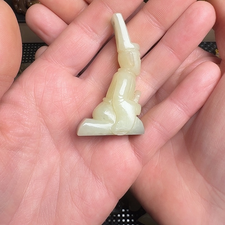 和田玉挂件未镶嵌常*爷