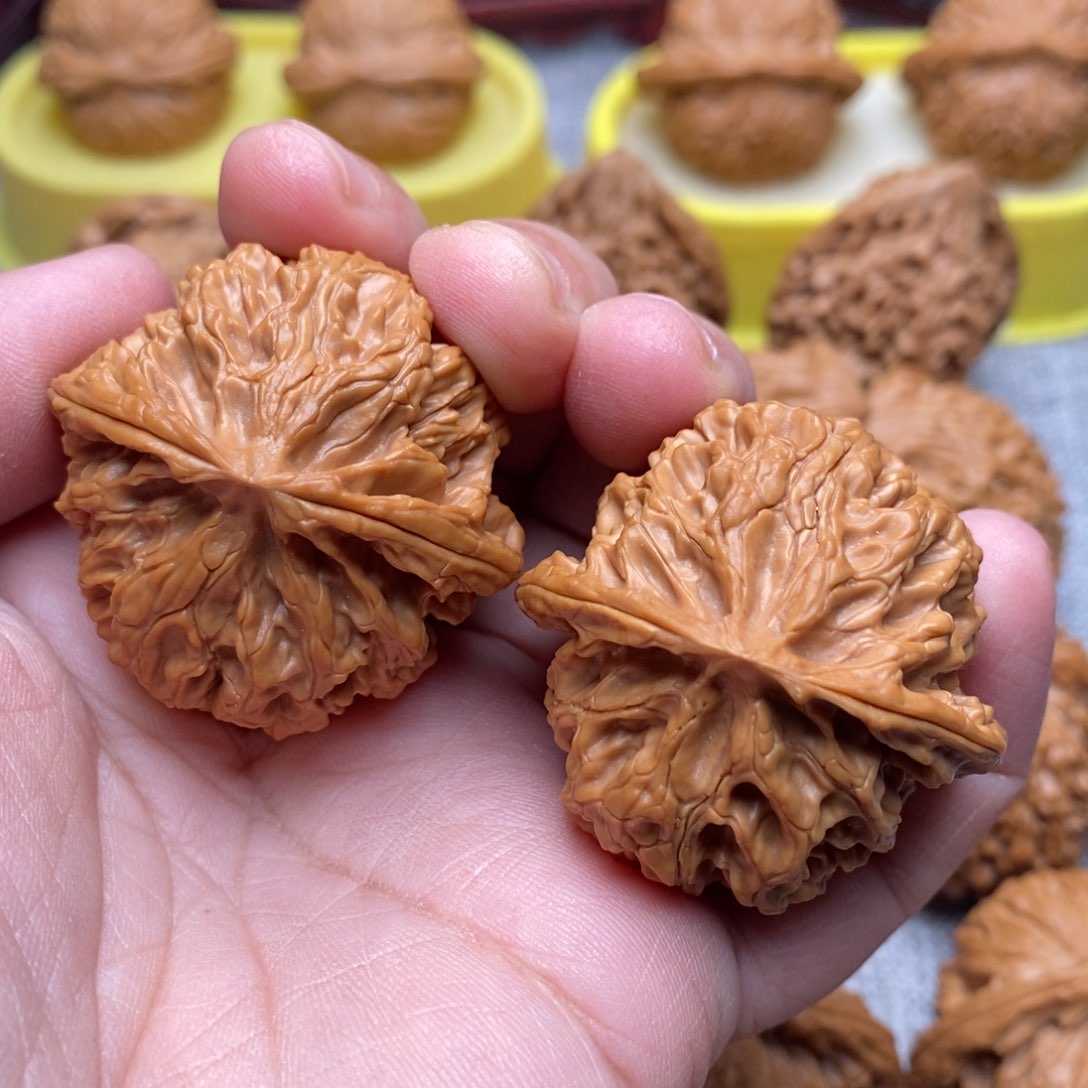 文玩核桃把件小*哥40全苹果园