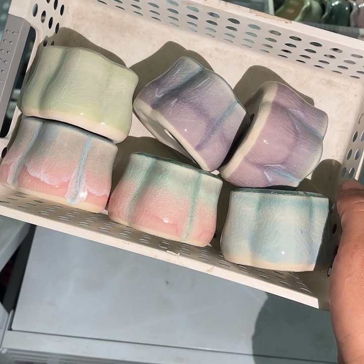 红陶量货｜口高深浅搭配发6