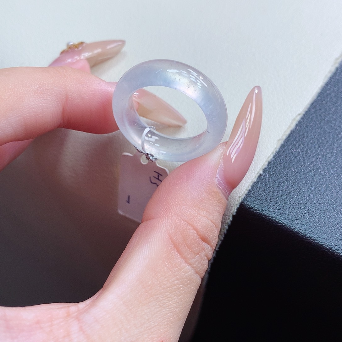 未镶嵌戒指翡翠14号