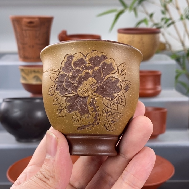 宜兴紫砂手工主人杯