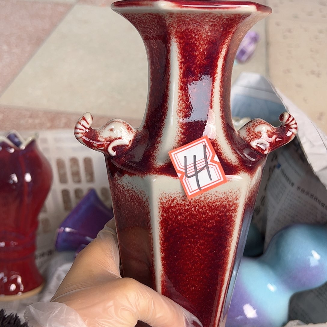 摆件郑家钧窑摆件