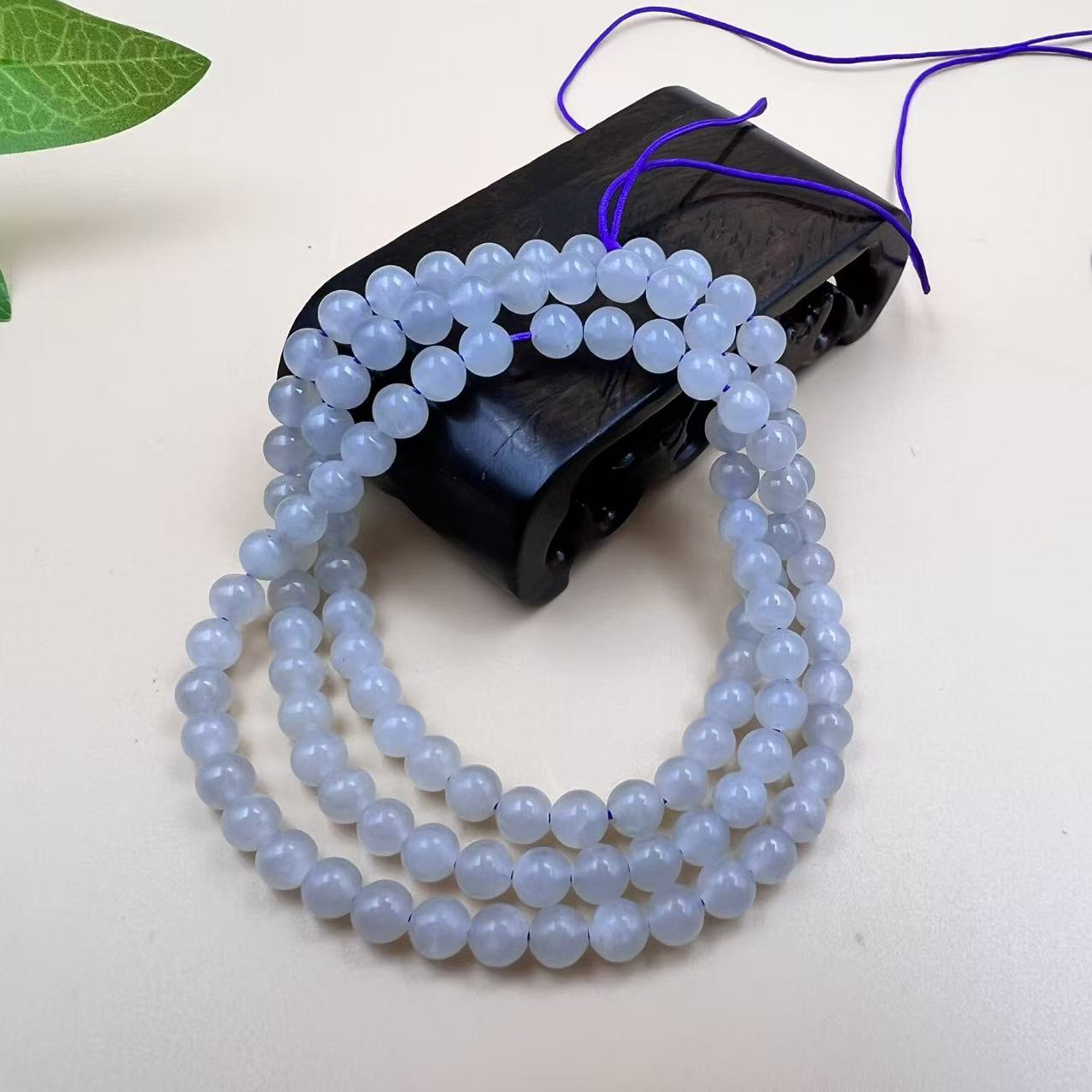 A389 和田玉珠链 GS6312091