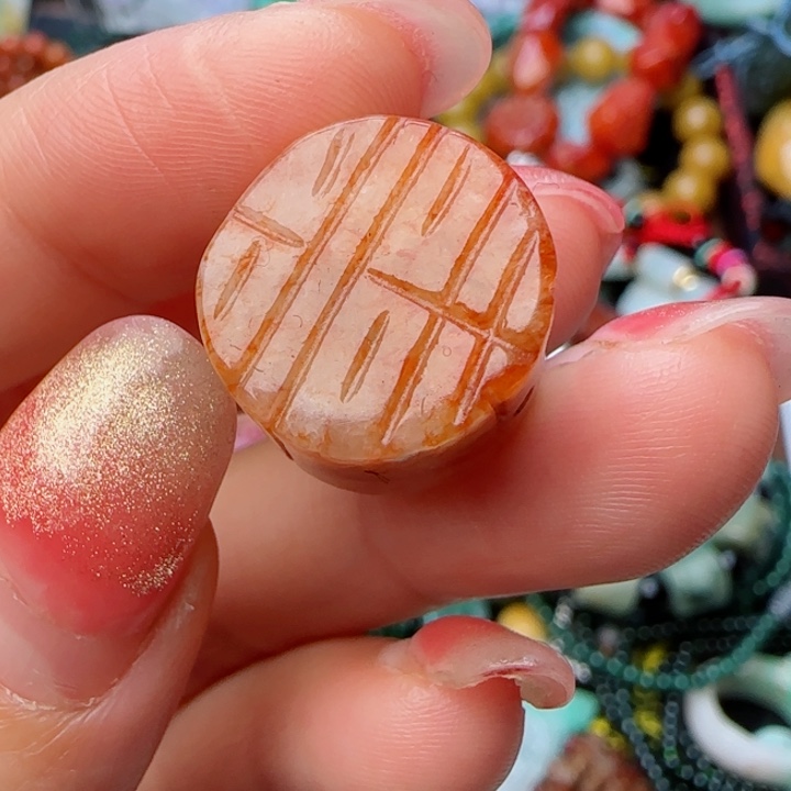 翡翠颈饰未镶嵌天然A货30