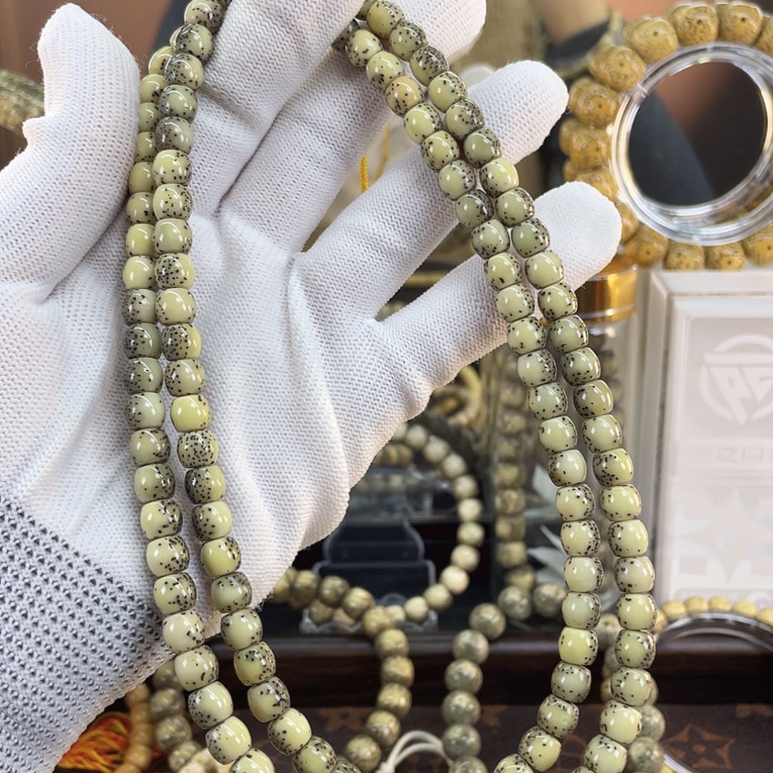 星月菩提吊坠河豚花鼓108