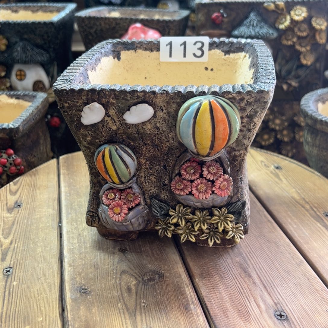 青藤多肉花盆百搭