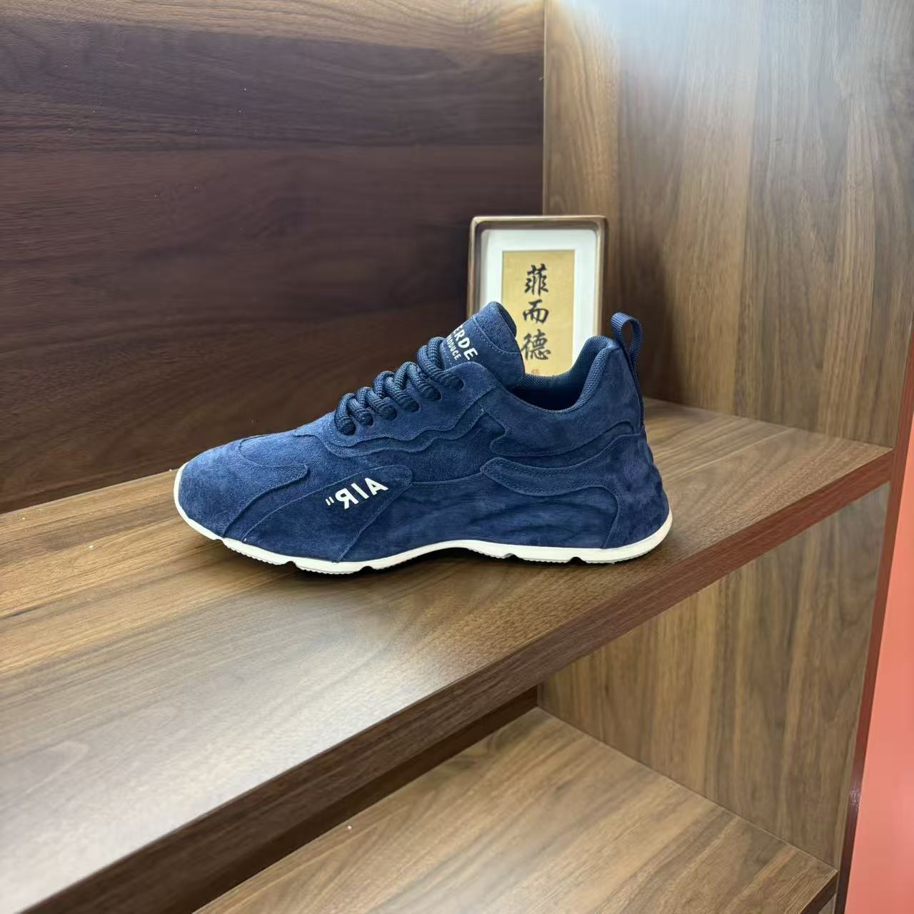 【高版本菲而德5187-5】2025高端定制真皮手工休闲潮鞋单棉同款