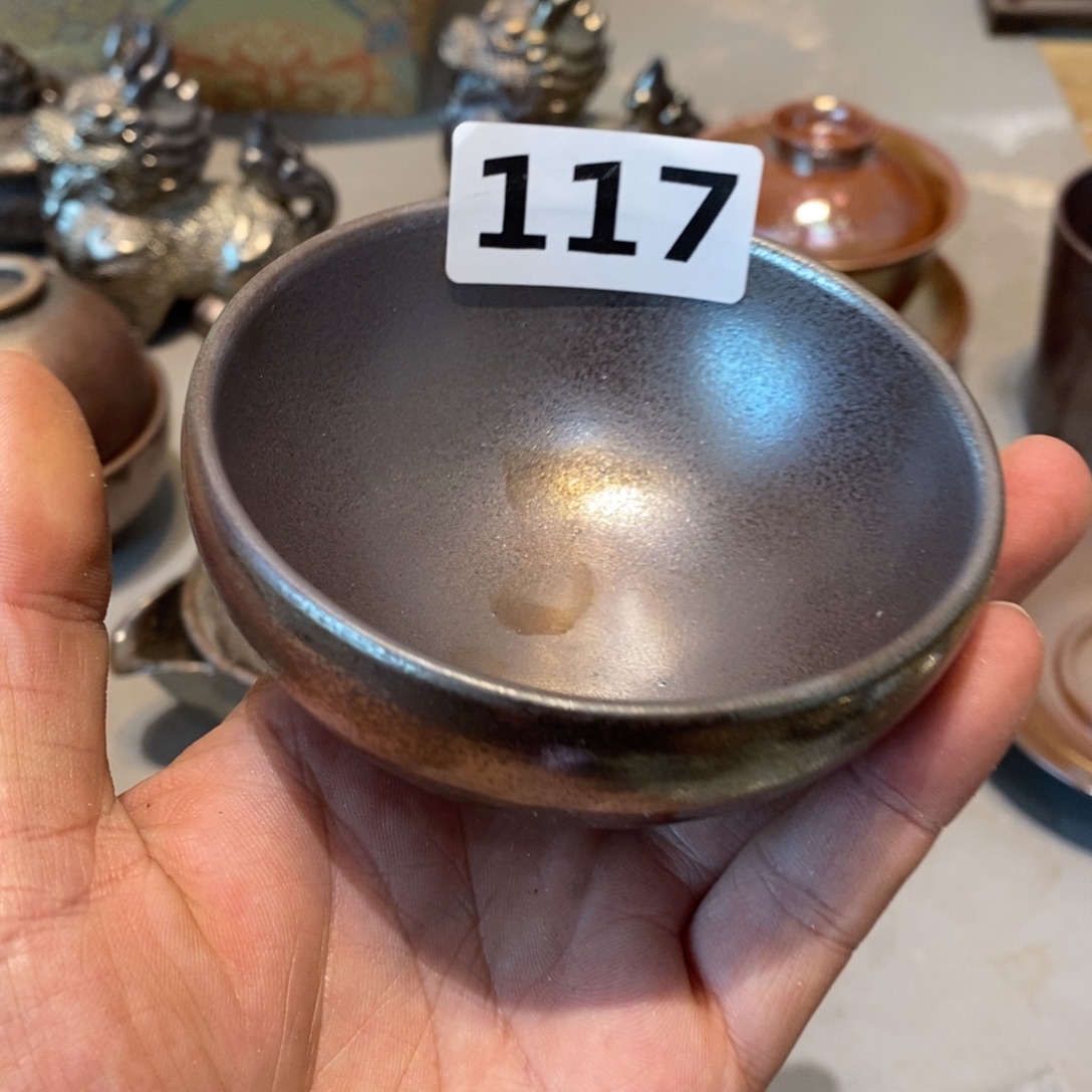 柴烧茶具陶瓷杯子