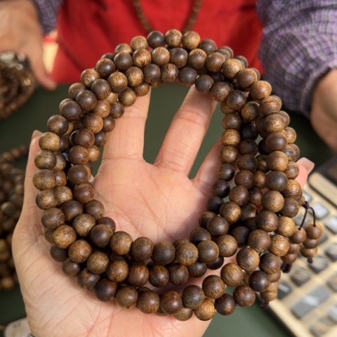 沉香手串白棋22克卡0.8多样性发1串