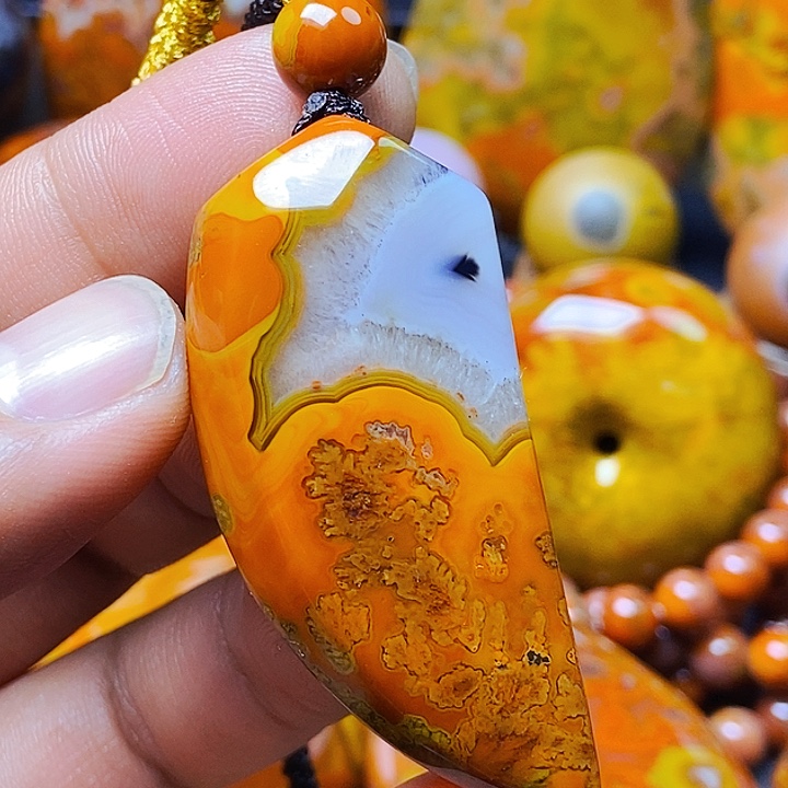 玛瑙/玉髓颈动脉未镶嵌