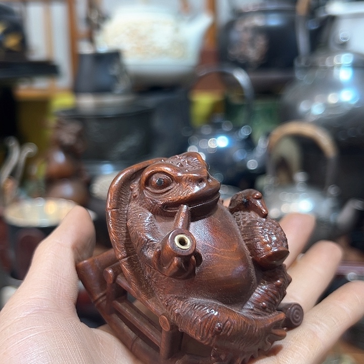 木凤*城中古工艺品摆件