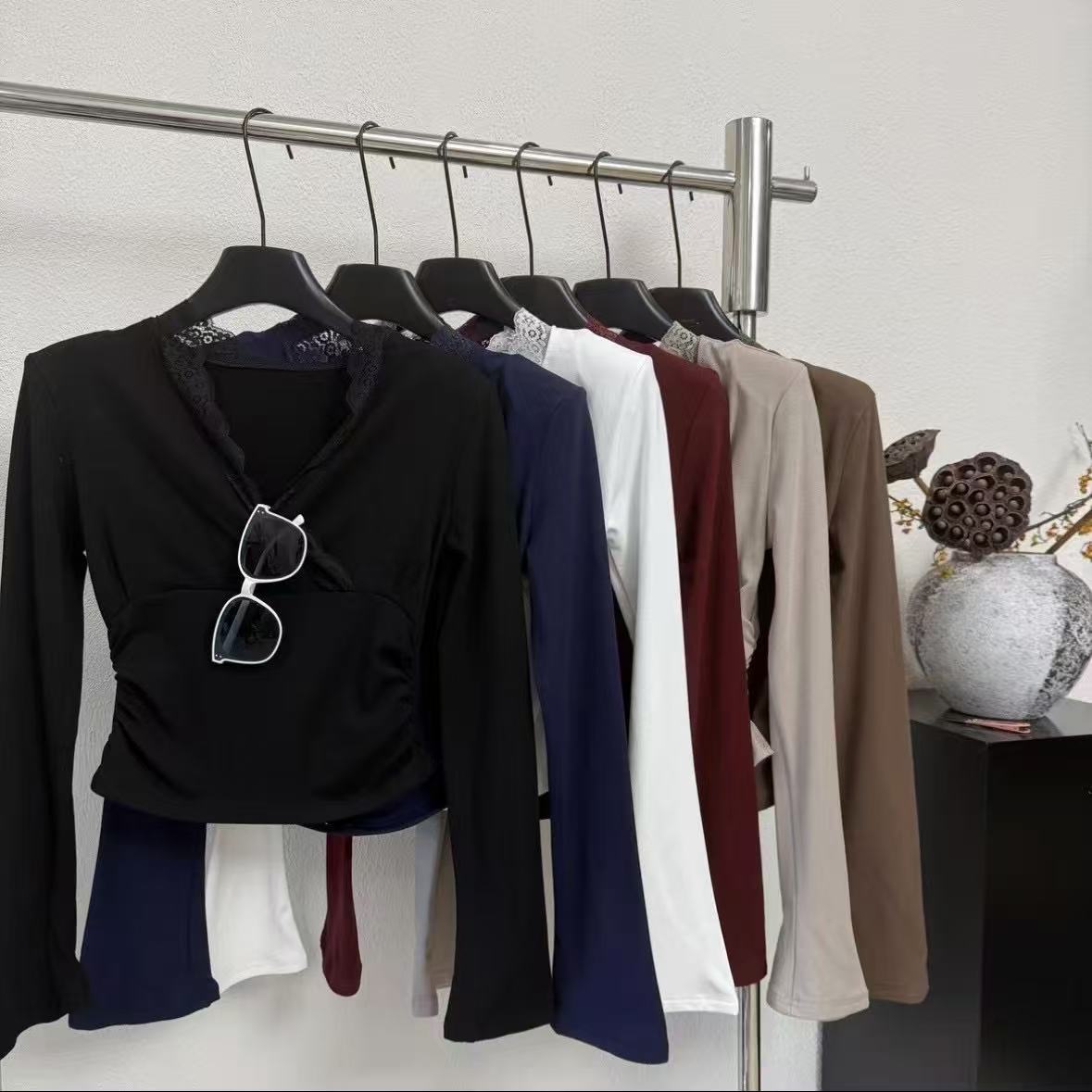 2025秋冬季【201-300】辣妹T修身百搭炸街打底T恤