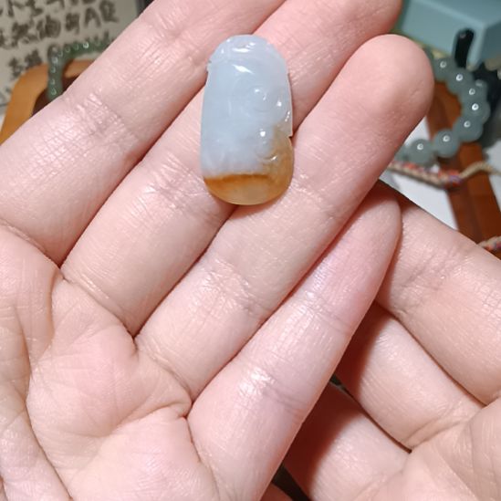 翡翠散珠颈饰未镶嵌翡翠纯天然缅甸A货翡翠