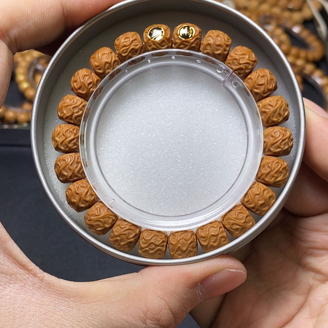 猴头核桃手串双标虎须11左右单号46号