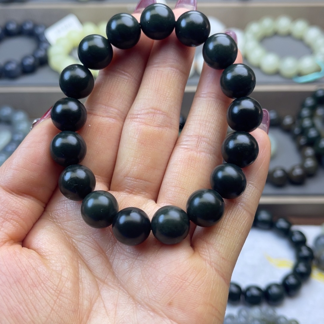 和田玉手链未镶嵌