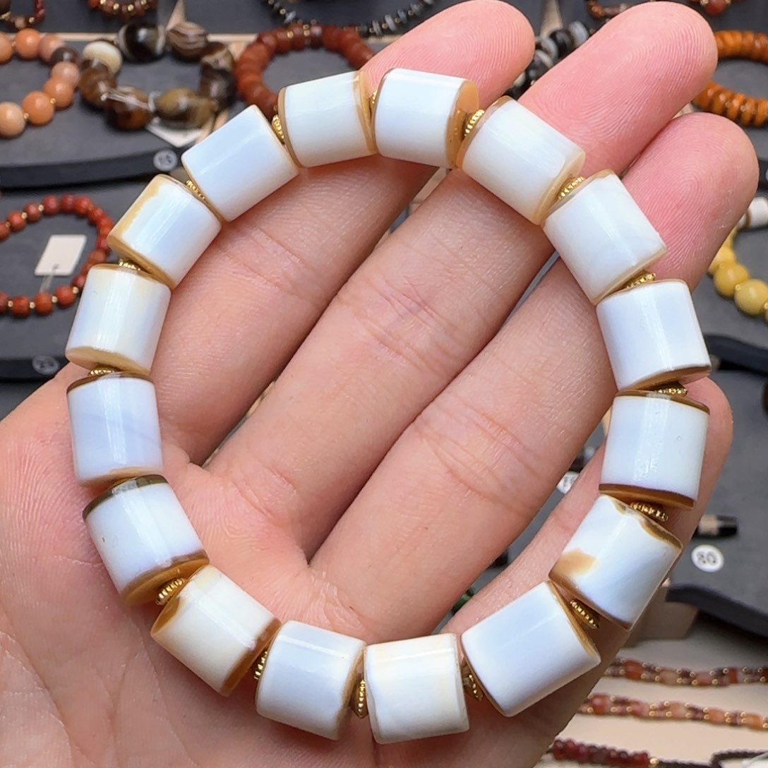 玛瑙/玉髓手链未镶嵌