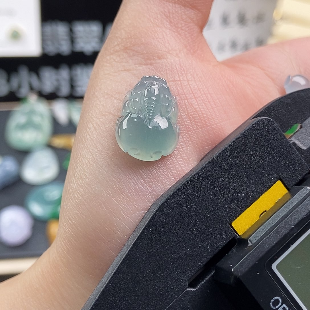 翡翠未镶嵌颈饰x**n貔貅