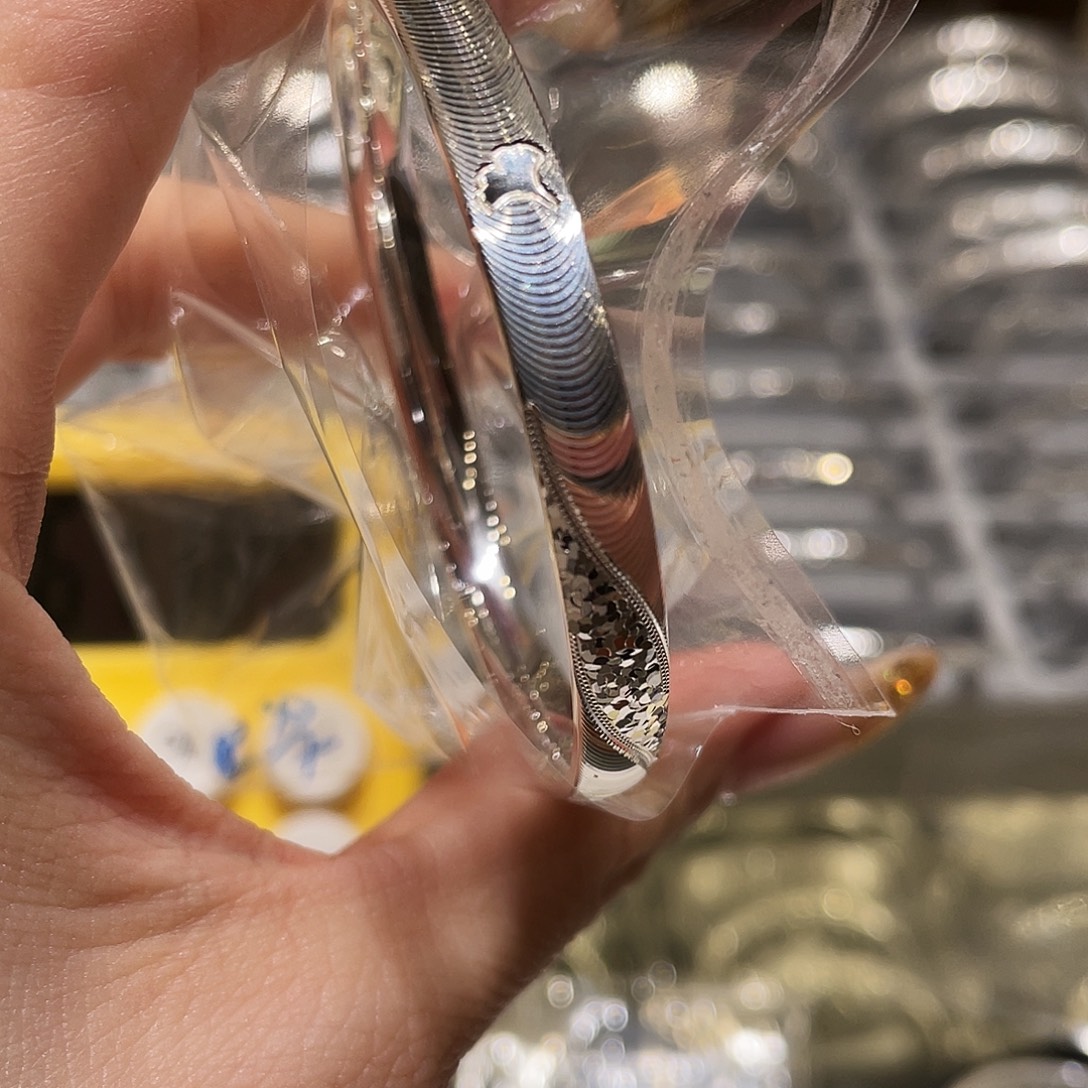 足银足银手镯足银手镯