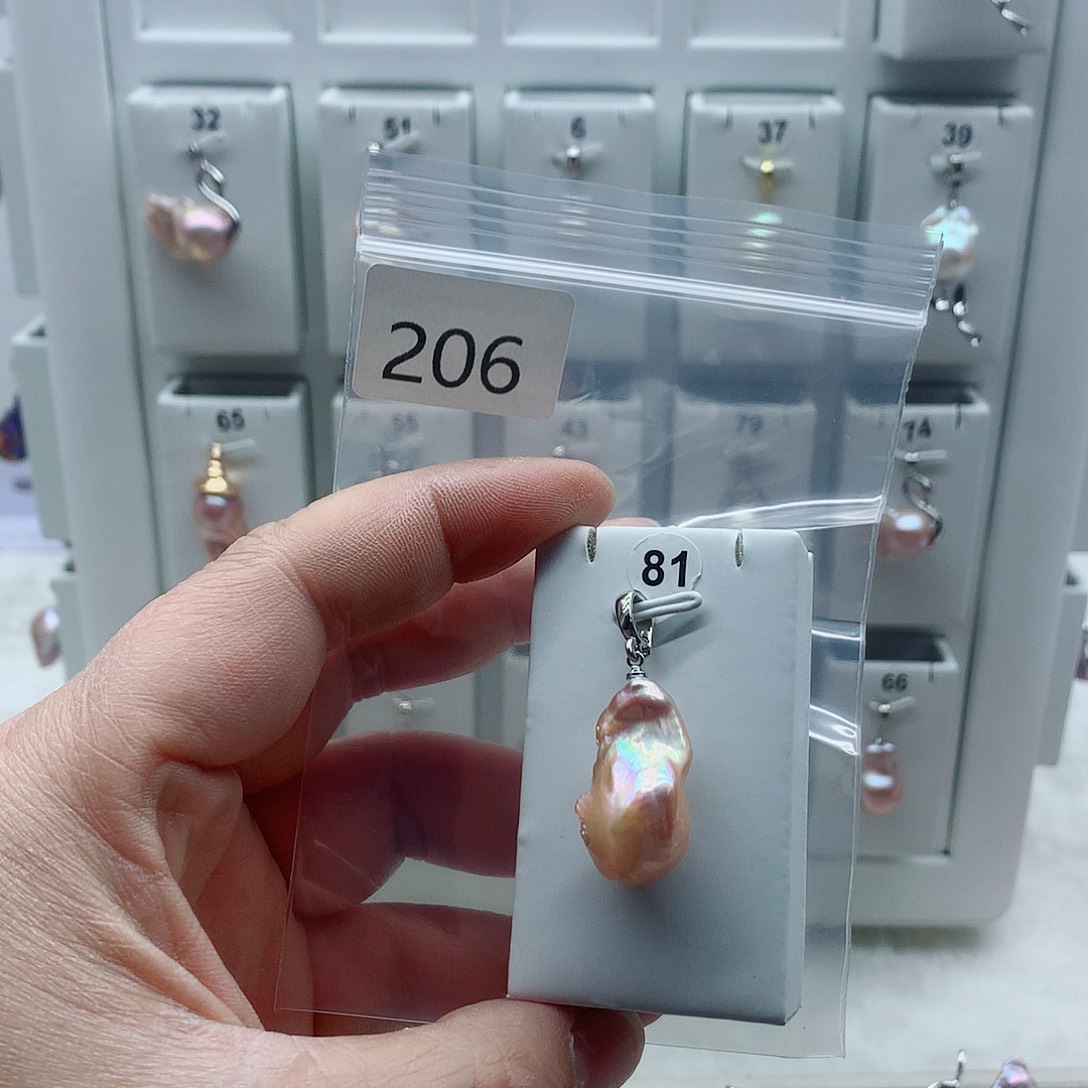 吊坠(不含链)合金淡水珍珠