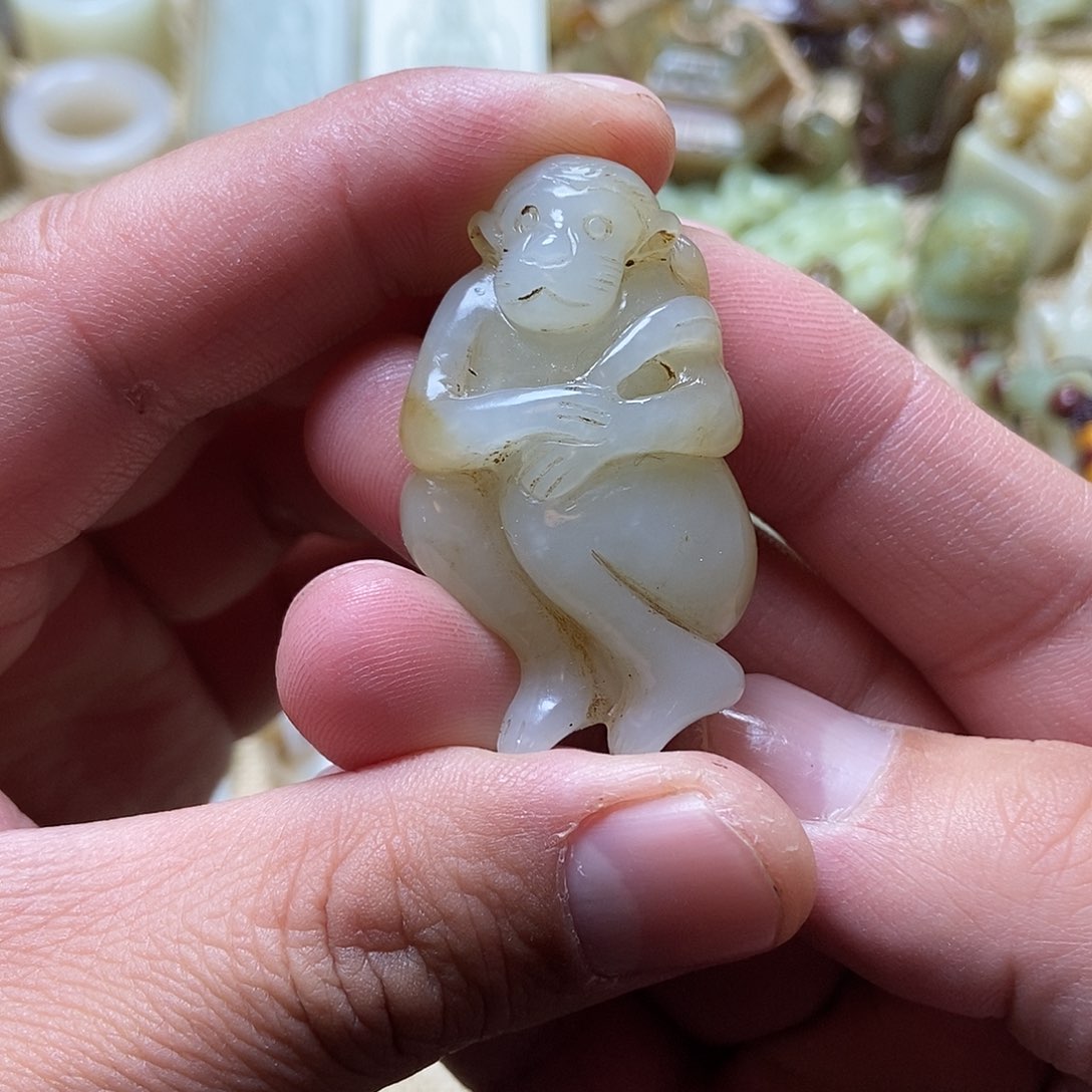 和田玉挂件未镶嵌用****9