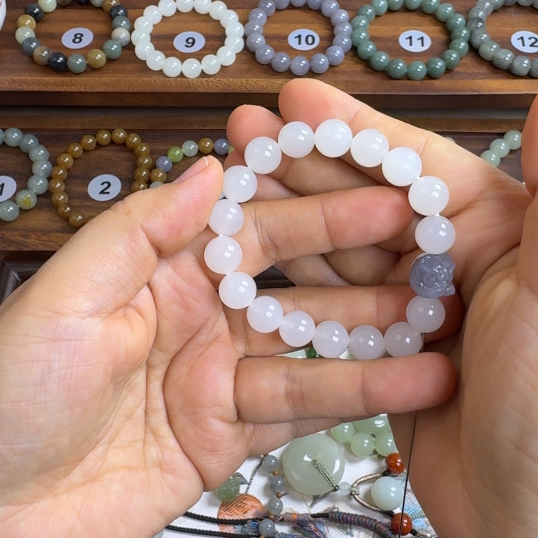 曙***光和田玉未镶嵌手链