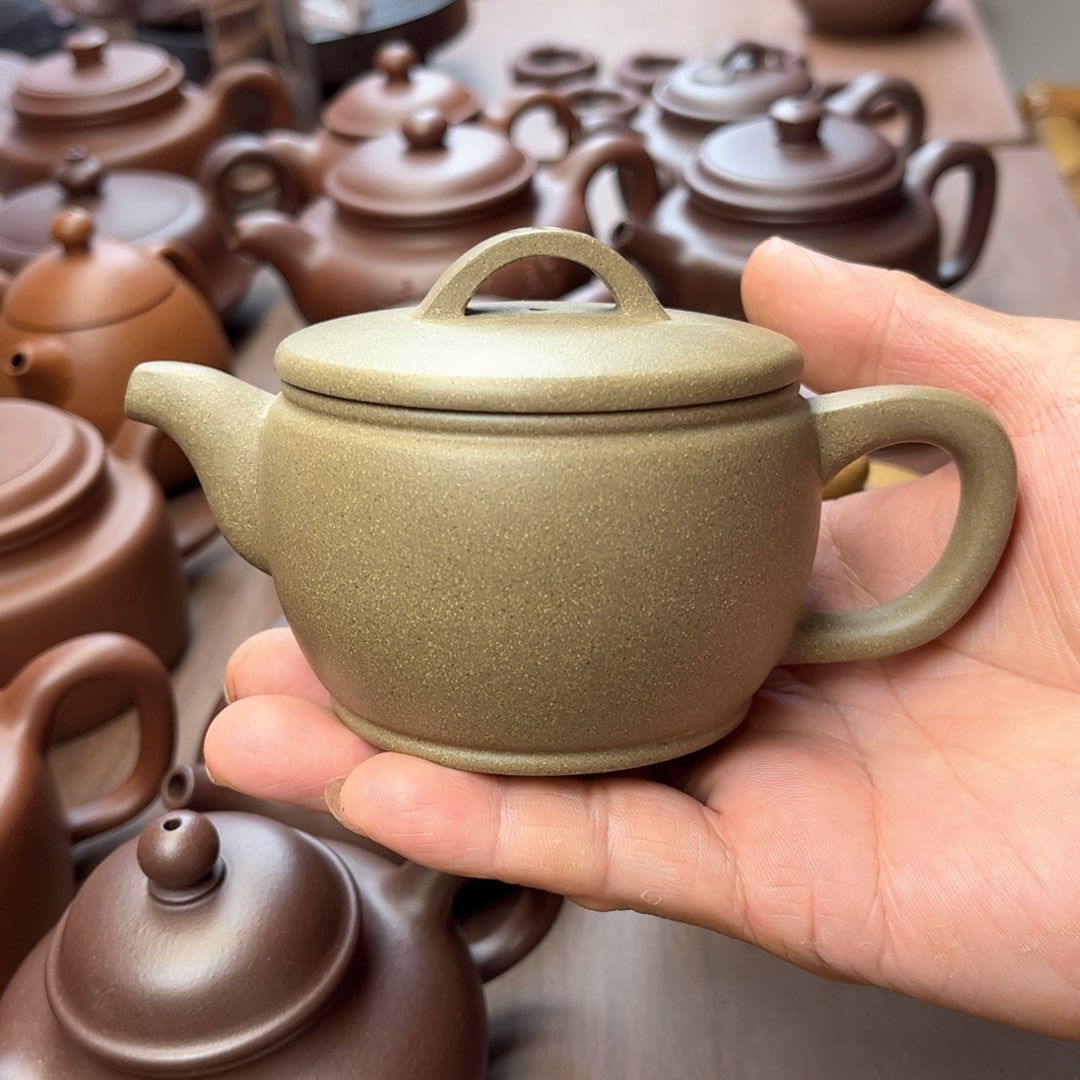 茶壶紫砂青段汉瓦