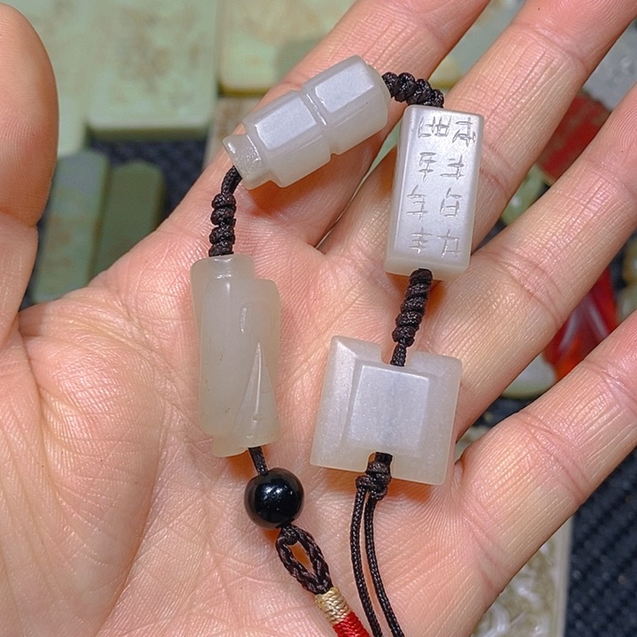 吊坠白玉菩提精选