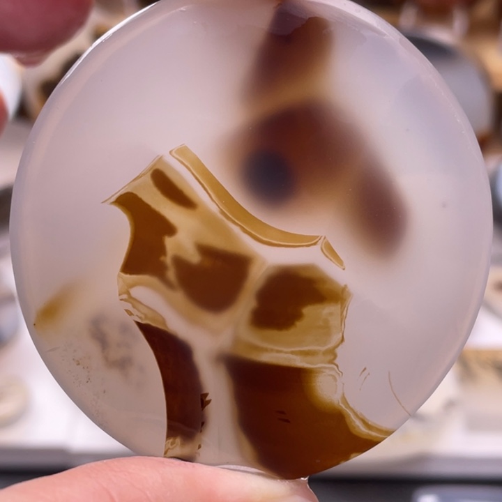 玛瑙/玉髓未镶嵌吊坠(不含链)