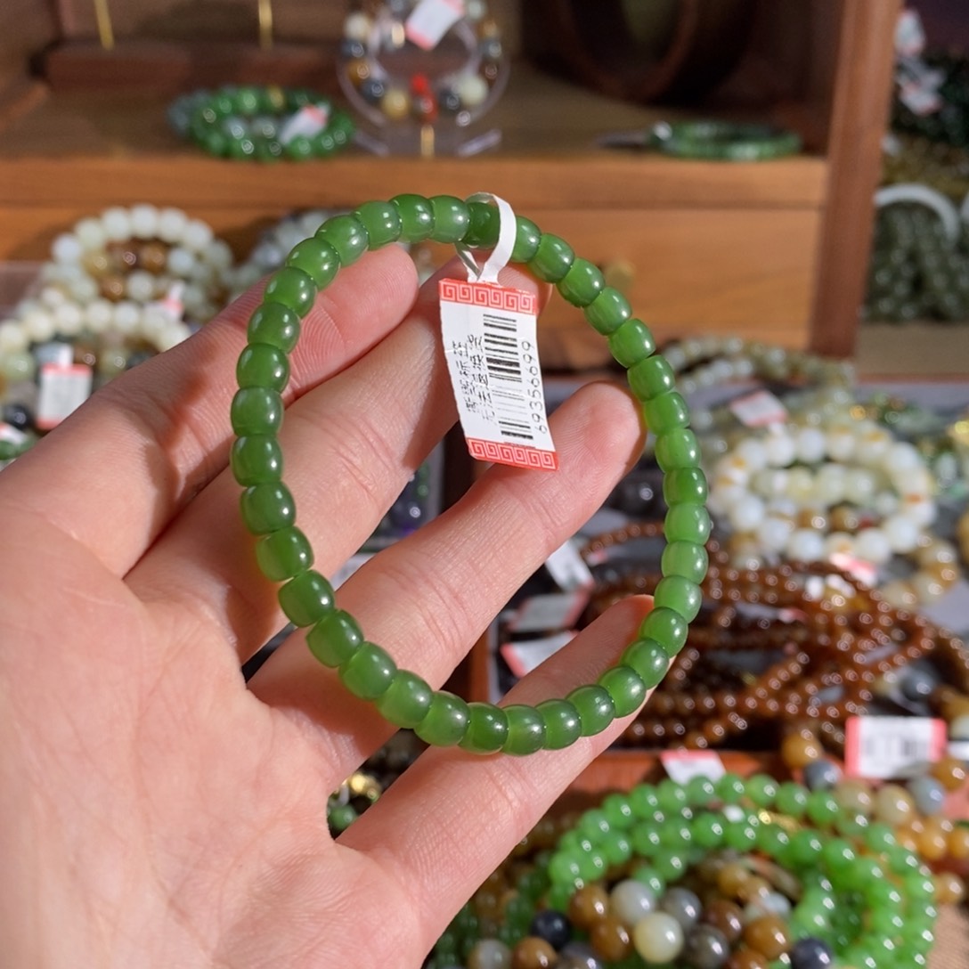 和田玉手链未镶嵌