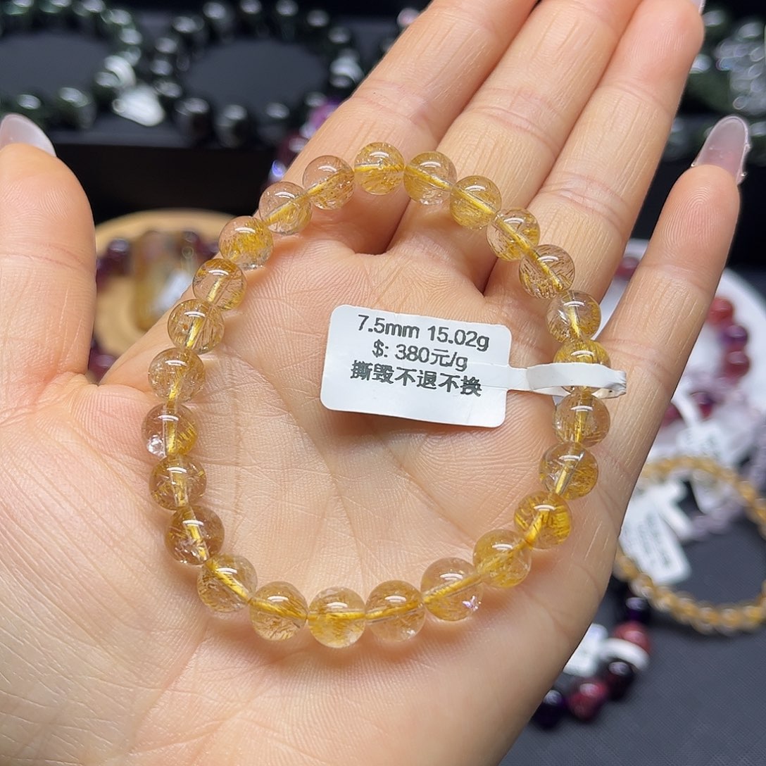 水晶手链未镶嵌迎