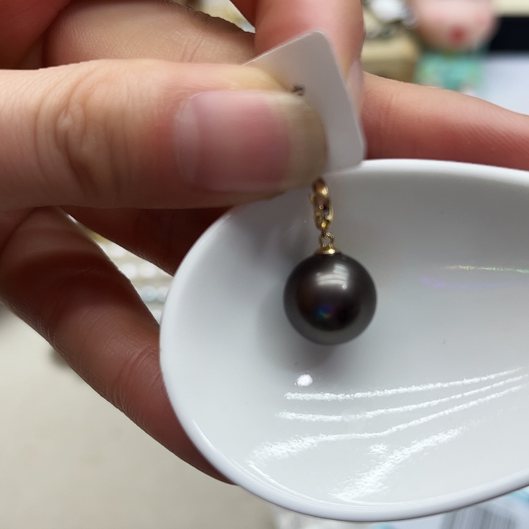 海水珍珠18K金镶嵌颈饰