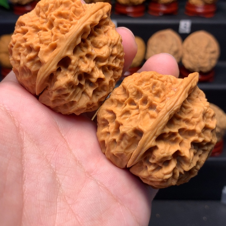 文玩核桃把件47尺寸暴龙（有痕）